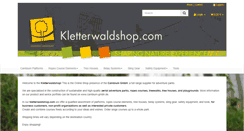 Desktop Screenshot of kletterwaldshop.com